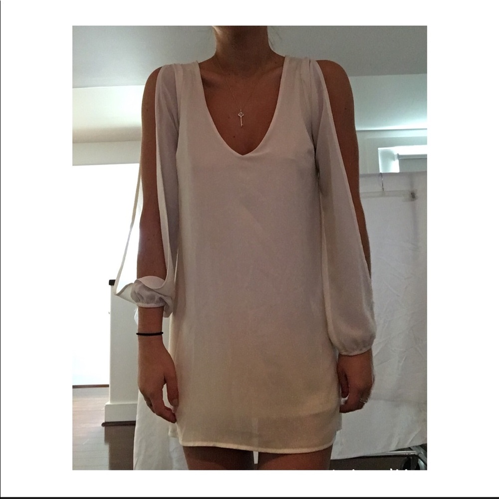 Toni Cream Dress